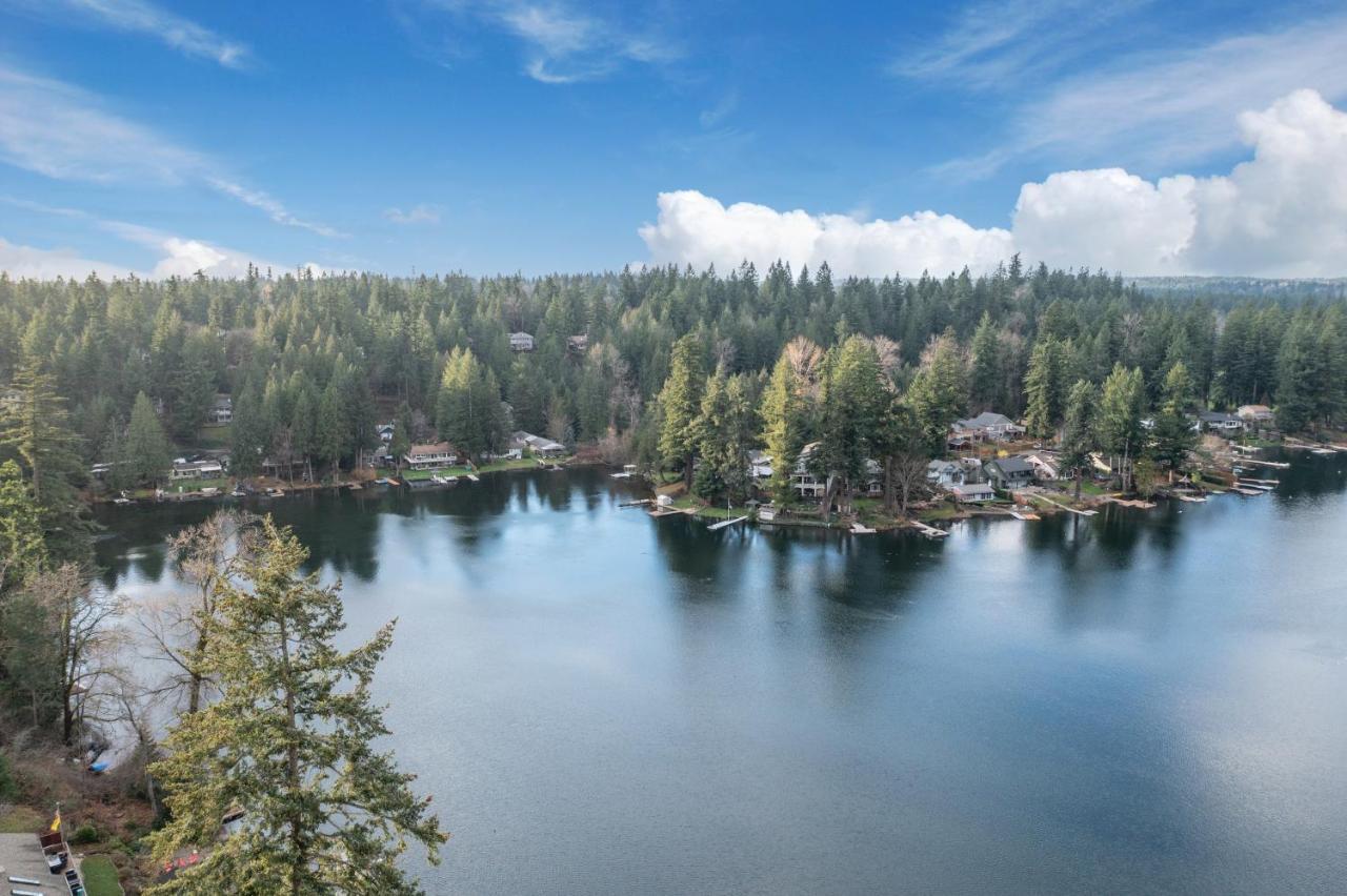 Maple Valley Koi Story Cabin On The Lake - Waterfront, Near Bike Trail מראה חיצוני תמונה