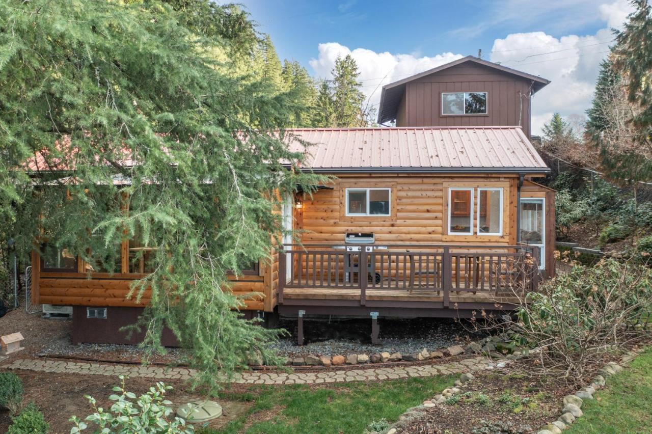 Maple Valley Koi Story Cabin On The Lake - Waterfront, Near Bike Trail מראה חיצוני תמונה